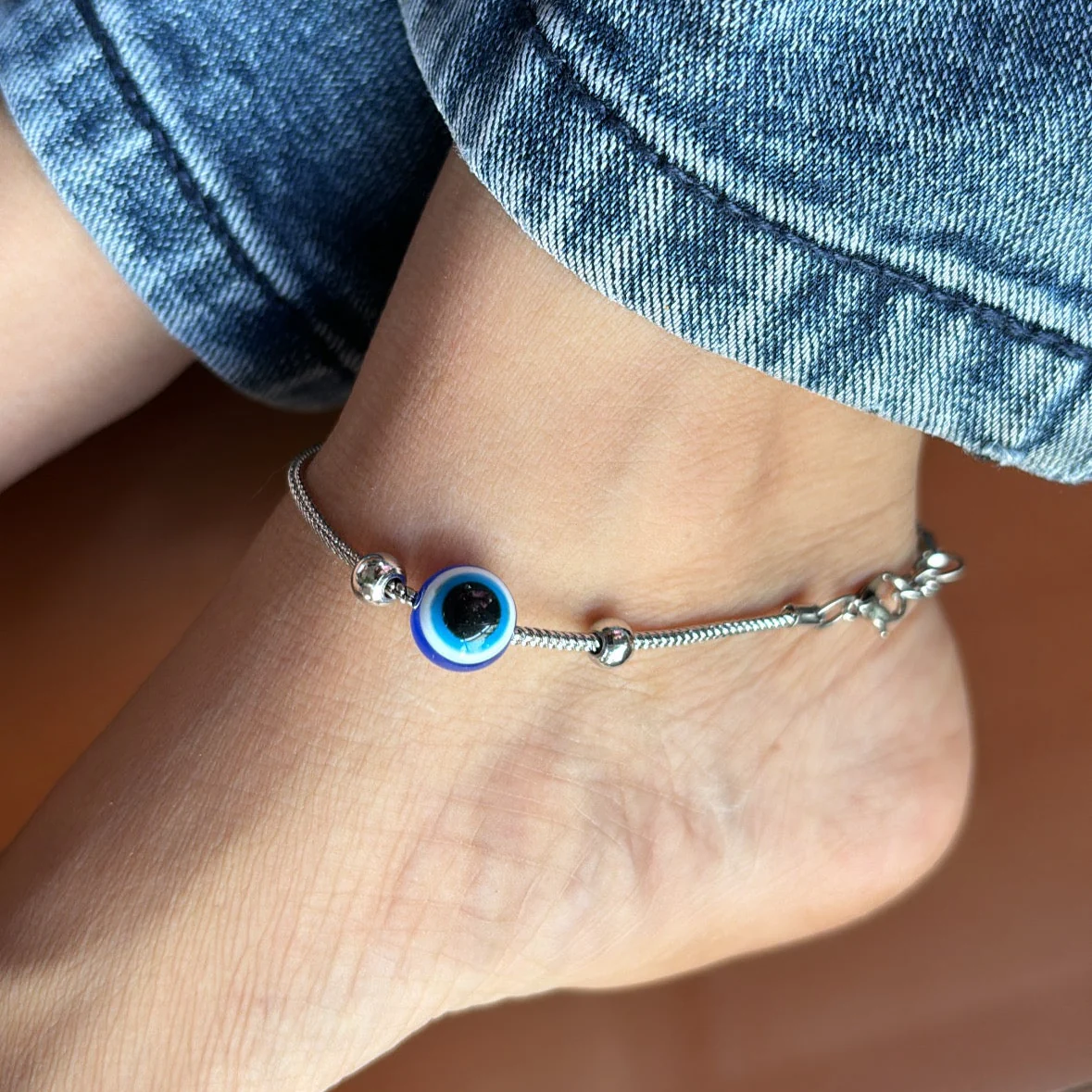 Evil Eye Anklet - Image 3