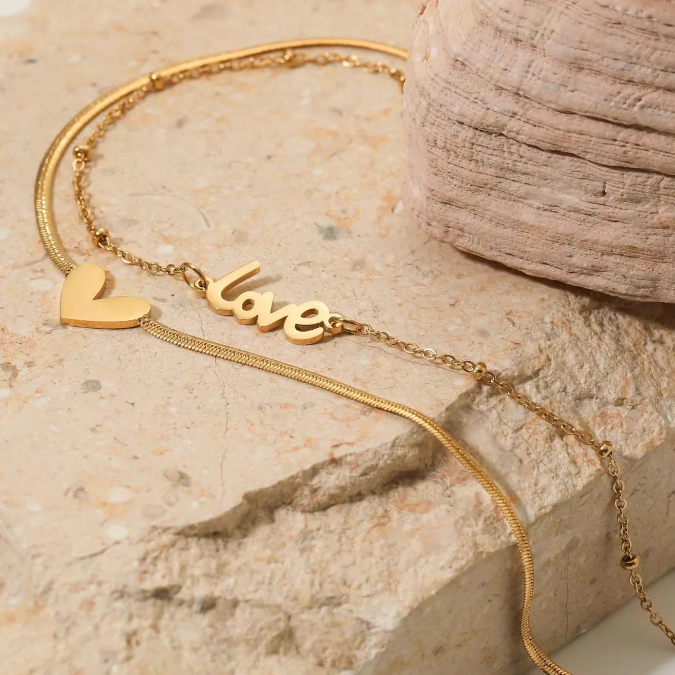 Love Heart Anklet - Image 3