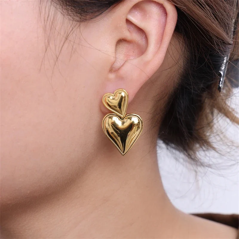 Luna Earrings - 18K Gold Plated - Image 3